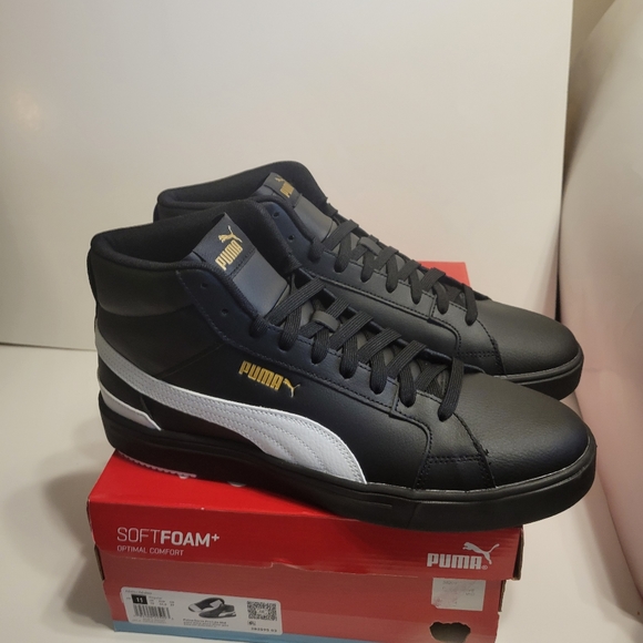 PUMA Men's Serve Pro Lite Mid Sneakers - Picture 14 of 16
